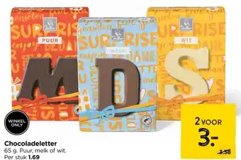Xenos Chocoladeletter aanbieding
