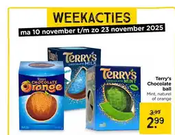 Xenos Terry's Chocolate ball aanbieding