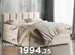 TotaalBED Opbergboxspring Aken met klep aanbieding