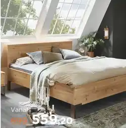 TotaalBED Bed Madrid | 140 x 200 cm | Imitatie Bianco Eiken aanbieding