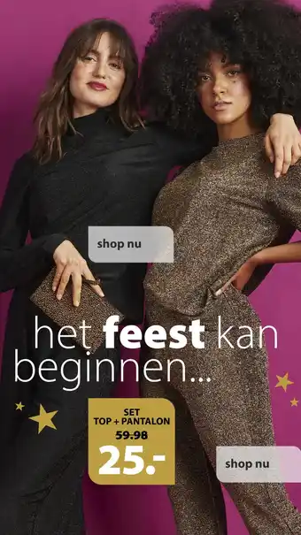 terStal SET TOP + PANTALON aanbieding