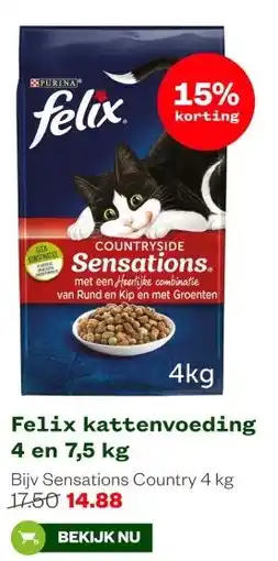 Welkoop Felix kattenvoeding 4 en 7,5 kg aanbieding