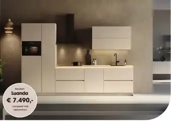 Superkeukens keuken Luanda aanbieding