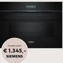 Superkeukens SIEMENS Combi-oven aanbieding