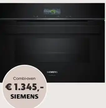 Superkeukens SIEMENS Combi-oven aanbieding