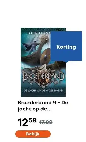 The Read Shop Broederband 9 - De jacht op de Wolfswind aanbieding