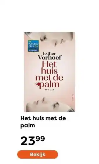 The Read Shop Het huis met de palm aanbieding