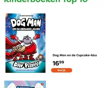 The Read Shop Dog Man en de Cupcake-klus aanbieding