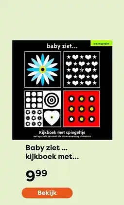 The Read Shop Baby ziet ... kijkboek met spiegeltje aanbieding