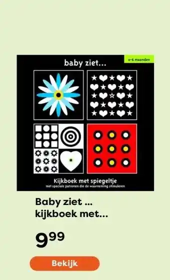 The Read Shop Baby ziet ... kijkboek met spiegeltje aanbieding