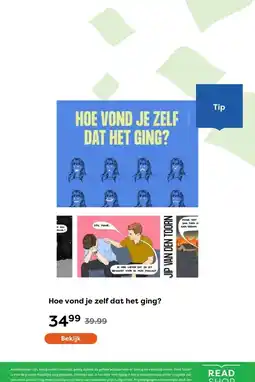 The Read Shop Hoe vond je zelf dat het ging? aanbieding