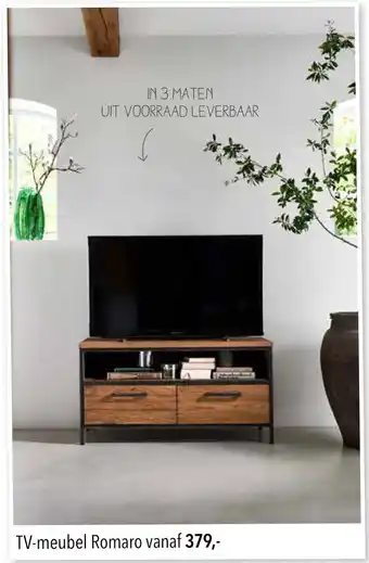 Pronto wonen TV meubel Romaro aanbieding