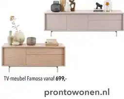 Pronto wonen TV-meubel Famosa aanbieding