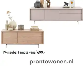 Pronto wonen TV-meubel Famosa aanbieding