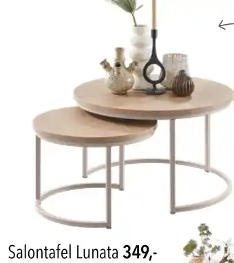 Pronto wonen Salontafel Lunata aanbieding