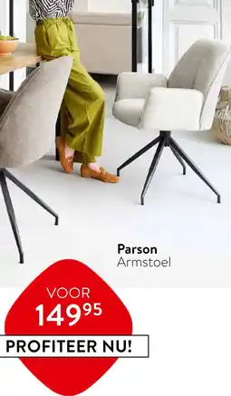 Profijt Meubel Parson Armstoel aanbieding