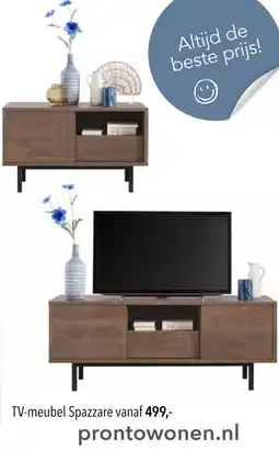 Pronto wonen TV meubel Spazzare aanbieding