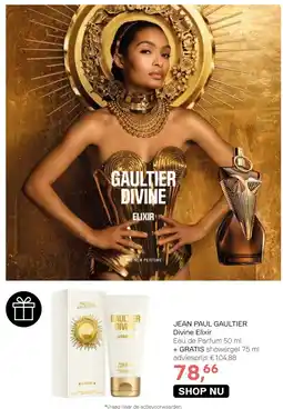 Pour Vous JEAN PAUL GAULTIER Divine Elixir aanbieding