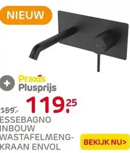 Praxis Essebagno inbouw wastafelmengkraan Envol aanbieding