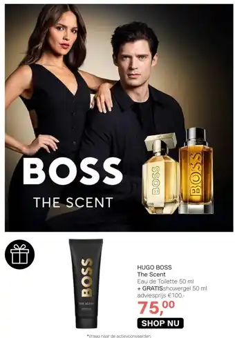 Pour Vous HUGO BOSS The Scent aanbieding