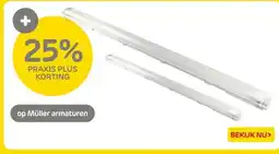 Praxis Müller armaturen aanbieding