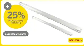 Praxis Müller armaturen aanbieding