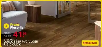 Praxis Quick-Step PVC-vloer Rigid Click - aanbieding