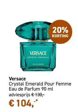 Mooi parfumerie Versace Crystal Emerald Pour Femme aanbieding