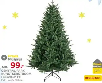 Praxis Central Park Kunstkerstboom Premium - aanbieding