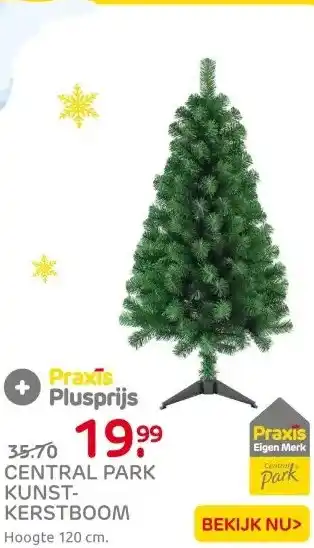 Praxis Central Park Kunstkerstboom Classic - aanbieding