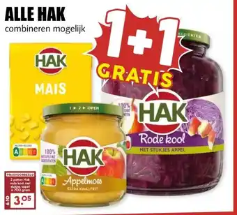 MCD Supermarkt ALLE HAK aanbieding