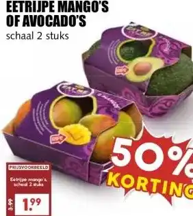 MCD Supermarkt EETRIJPE MANGO'S OF AVOCADO'S aanbieding