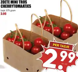 MCD Supermarkt ZOETE MINI TROS CHERRYTOMAATJES aanbieding