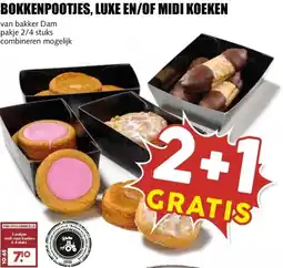 MCD Supermarkt BOKKENPOOTJES, LUXE EN/OF MIDI KOEKEN aanbieding