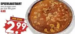 MCD Supermarkt SPECULAASTAART aanbieding