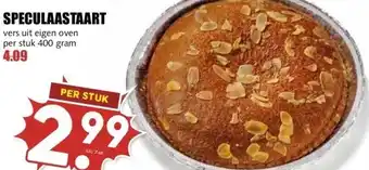 MCD Supermarkt SPECULAASTAART aanbieding