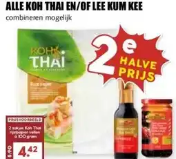 MCD Supermarkt ALLE KOH THAI EN/OF LEE KUM KEE aanbieding