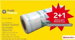 Praxis Knauf Expert – vloer isolatie - glaswol aanbieding