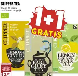 MCD Supermarkt CLIPPER TEA aanbieding