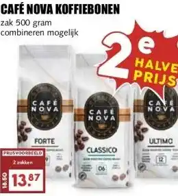 MCD Supermarkt CAFÉ NOVA KOFFIEBONEN aanbieding