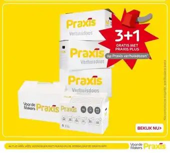 Praxis Praxis verhuisdozen' aanbieding