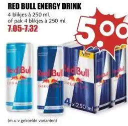 MCD Supermarkt RED BULL ENERGY DRINK aanbieding