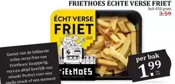 MCD Supermarkt FRIETHOES ÉCHTE VERSE FRIET aanbieding