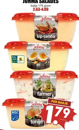 MCD Supermarkt JOHMA SALADES aanbieding