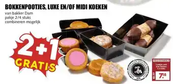 MCD Supermarkt BOKKENPOOTJES, LUXE EN/OF MIDI KOEKEN aanbieding