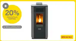 Praxis Qlima pelletkachels aanbieding
