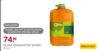 Praxis Brandstof Qlima Spark 20 L aanbieding