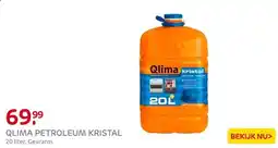 Praxis Qlima kachelbrandstof Kristal 20L aanbieding