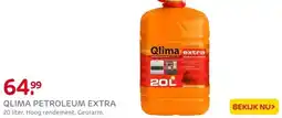 Praxis Qlima kachelbrandstof Extra 20L aanbieding