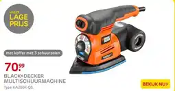 Praxis Black + Decker multischuurmachine KA280K aanbieding